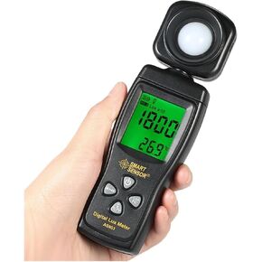 Light Meter, Mini Digital Lux Meter with LCD Display, Handheld Illuminometer 0–200000 Lux in Saudi Arabia