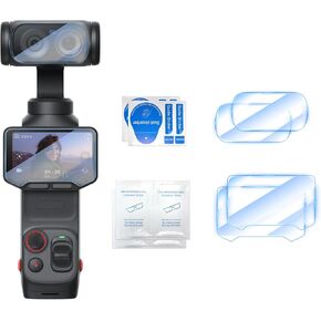 2 Pack Screen Protector for Insta 360 Luna Ultra Accessories, HD Lens Protector Tempered Glass 9H Hardness Oleophobic Coating LCD Display Film for Insta360 Luna Ultra Volg Camera, Scratch Resistant in Kuwait