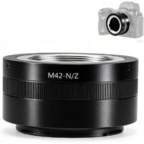 M42-N/Z Adapter Ring,M42 42mm Screw Mount Lens to Z Mount Camera Body for Nikon Z8 Zf Zfc Z5 Z6 Z7 Z6II Z7II Z9 Z50 Z30 in Kuwait