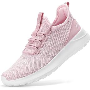 STQ Walking Shoes Women Slip on Sneakers Tennis Cushion for Running | Breathable, Athletic, Comfortable, Lightweight, Supportive, Ideal for Gym, Workout Cross, Training, Indoor, Outdoor, Sport in Kuwait