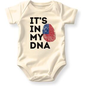 Samoa It's in My DNA Baby Bodysuit, Toddler & Kids T-Shirt - Polynesian Samoan Shirt for Children in Kuwait
