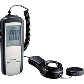 مقياس الضوء، DT-1307 مقياس الإشعاع الشمسي الرقمي مع قياس الأشعة فوق البنفسجية، نطاق 2000 واط/م² in Kuwait