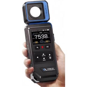 Light Meter, FPM-02 High Precision Illuminance Meter Wide Range Light Meter for Home and Lumen Testing in Saudi Arabia