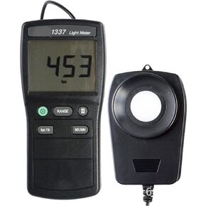 Light Meter, 1337 Photometer Digital Illuminance Meter 2000 FC Brightness Detector Photometer(1) in Saudi Arabia