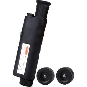 FTTH Microscope 100x Fiber Optic Inspection Microscope with 2.5mm FC/SC/ST and 1.25mm LC Adapters in Saudi Arabia