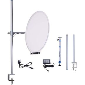 Amaran Verge Key Light with APP Control,26W 2700-6500K Dimmable (White) | 7 Lighting Efects I Silent Fanless I USB-C PD I Soft Light Panel for Streaming,Game,Video Recording in Saudi Arabia