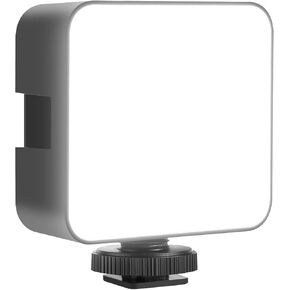LED Video Light, Bi Color 2900 6500K Adjustable Brightness CRI 85, with Cold Shoe Mount and Type C Port, for Camera Photography Videography Live Streaming in Saudi Arabia