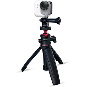 Mini 2-in-1 Tripod Compatible with Insta360 GO Ultra, Lightweight Selfie Stick & Tripod with Magnetic Quick Release Adapter Mount，Black in Saudi Arabia