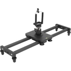 16in Carbon Fiber Camera Slider Rail for DSLR, Phone & Camcorder – Load 3kg, Adjustable Tightness, Lightweight Track in Kuwait