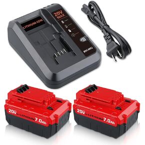 2 حزمة 7.0Ah PCC685L + PCC692L استبدال شاحن لكابل بورتر بطارية 20 فولت متوافقة مع كابل بورتر 20 فولت ماكس بطاريات ليثيوم PCC685L PCC680L PCC682L PCC685LP in Kuwait