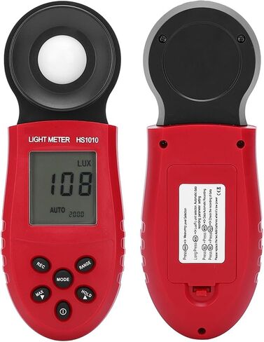 Light Meter, Handheld Digital Light Meter with Large Screen ABS Illuminometer for Home and Office in Saudi Arabia
