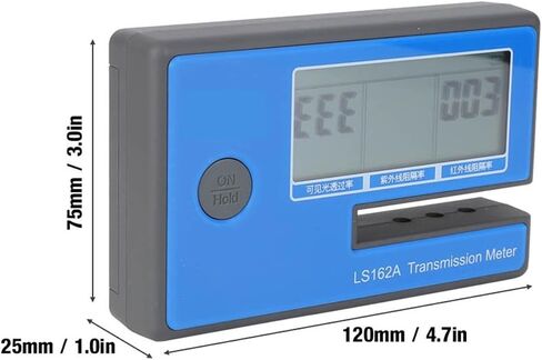 Light Meter, LS162A Handheld Window Solar Film Meter UV IR Rejection Tester 1400 nm in Saudi Arabia