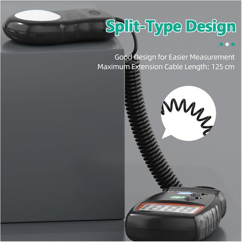 Light Meter, Digital Lux Meter 0–100,000 LCD Display for Indoor and Outdoor Use in Saudi Arabia