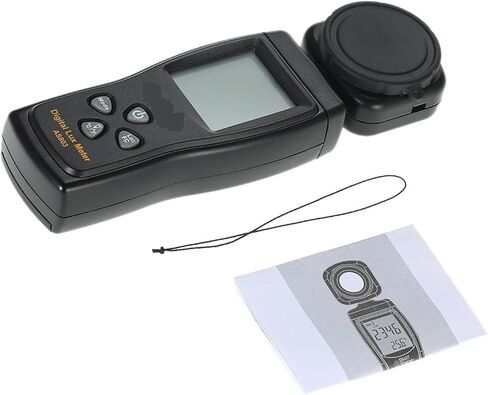Light Meter, Mini Digital Lux Meter with LCD Display, Handheld Illuminometer 0–200000 Lux in Saudi Arabia