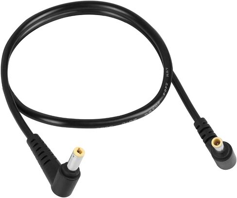 5.5/2.5mm 5.5/2.1mm DC5525 DC5521 Male to 5.0/3.0mm DC Male Cable for Camera,Monitors, Lights, Video, DVD Powerstation Battery and Other Accessories 12V in Saudi Arabia