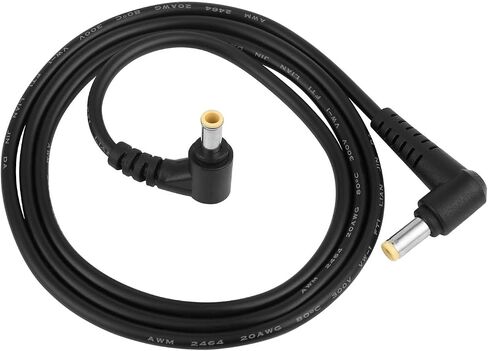 5.5/2.5mm 5.5/2.1mm DC5525 DC5521 Male to 5.0/3.0mm DC Male Cable for Camera,Monitors, Lights, Video, DVD Powerstation Battery and Other Accessories 12V in Saudi Arabia