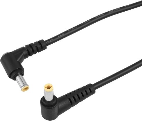 5.5/2.5mm 5.5/2.1mm DC5525 DC5521 Male to 5.0/3.0mm DC Male Cable for Camera,Monitors, Lights, Video, DVD Powerstation Battery and Other Accessories 12V in Saudi Arabia