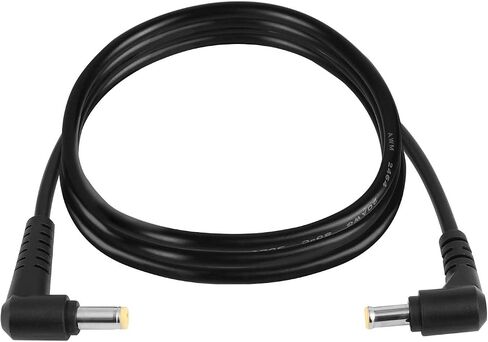 5.5/2.5mm 5.5/2.1mm DC5525 DC5521 Male to 5.0/3.0mm DC Male Cable for Camera,Monitors, Lights, Video, DVD Powerstation Battery and Other Accessories 12V in Saudi Arabia