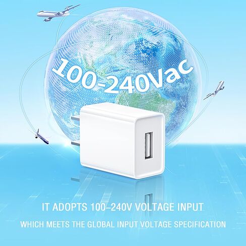 3-Pack Cam Charger 5V 2A Power Adapter for Wyze Cam V1 V2 V3 V4 Pan, Google Nest Cam, Blink 4/3/Mini XT/XT2, Ring Spotlight Ring Stick Cam, YI Dome Outdoor Camera Charging Block Plug & More in Saudi Arabia