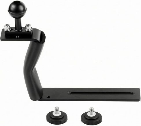 Underwater Camera Tray Ball Mount mountShaped Camera 1/4 Inch Thread Underwater Tray Handle in Saudi Arabia
