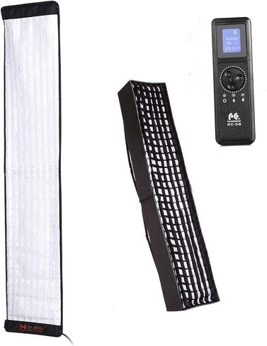 Falcon Eyes RX-29TDX Roll-Flex LED Bi-Color Dimmable 3000K-5600K Stuio Light with RC-5B 2.4G Wireless Remote Control (29TDX+Remote) in Saudi Arabia