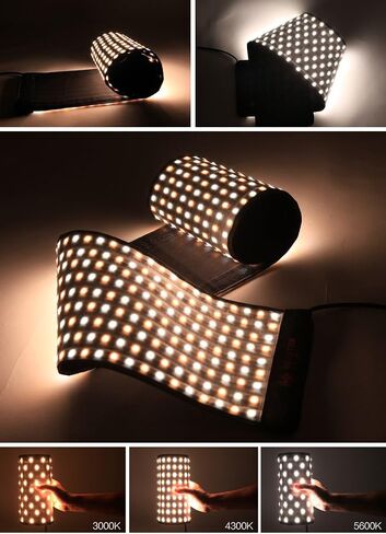 Falcon Eyes RX-29TDX Roll-Flex LED Bi-Color Dimmable 3000K-5600K Stuio Light with RC-5B 2.4G Wireless Remote Control (29TDX+Remote) in Saudi Arabia
