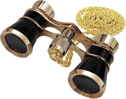 Opera Glasses Binoculars 3 X 25 Compact and Lightweight Optical BK7 Theater Glasses with Chain for Adults Kids Women in Concert Theater Opera in Saudi Arabia