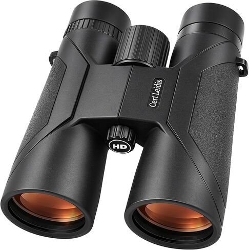 12x50 HD Binoculars for Adults High Powered, Super Bright BAK4 Prism & FMC Lense Waterproof Compact Binoculars for Bird Watching Hunting Stargazing Hiking Cruise Trave in Saudi Arabia