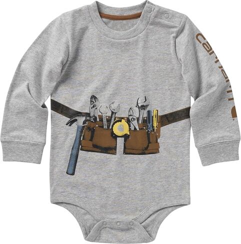 Carhartt Baby Girls' Long-Sleeve Bodysuit in Saudi Arabia