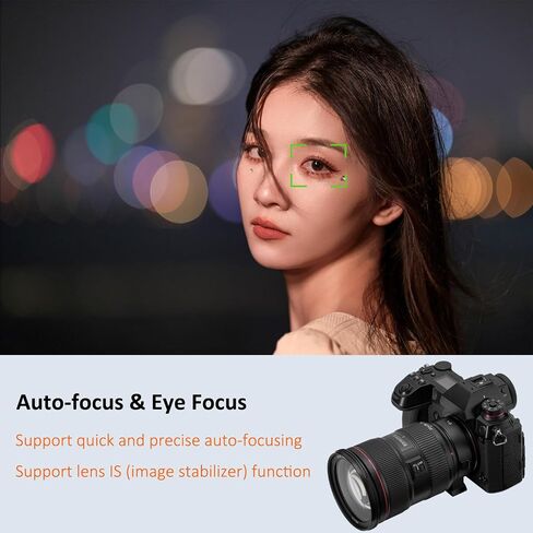 EF-L Auto-Focus Lens Adapter Compatible for Canon EF/EF-S Lens to L-Mount Camera Ieica sl/sl2/sl3/tl/cl, Iumix s1/s5/s9, Sigma bf/fp l in Saudi Arabia