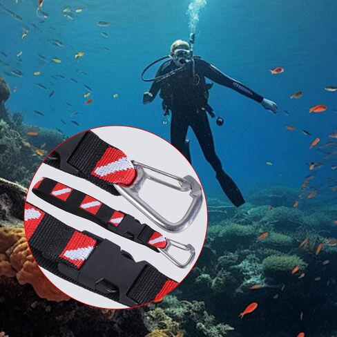 Scubas Lanyard Clip Quickly Release AntiLost Strap Nylon Scubas Diving Lanyard Strap for Underwater Diving Cameras Camera AntiLost in Saudi Arabia