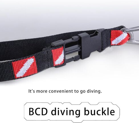 Scubas Lanyard Clip Quickly Release AntiLost Strap Nylon Scubas Diving Lanyard Strap for Underwater Diving Cameras Camera AntiLost in Saudi Arabia