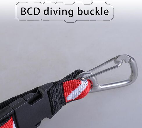 Scubas Lanyard Clip Quickly Release AntiLost Strap Nylon Scubas Diving Lanyard Strap for Underwater Diving Cameras Camera AntiLost in Saudi Arabia