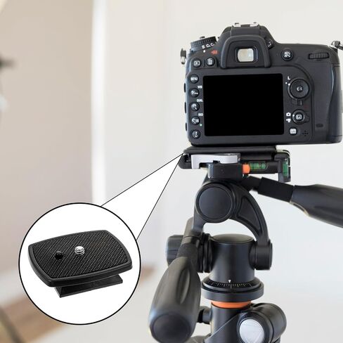Tripod Quick Release Plate, Tripod Camera Mount Adapter with Screws in Saudi Arabia