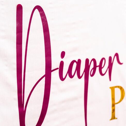 Diaper Pong Game Decal | Baby Shower Party Decoration|Diaper Pong Game Sign Wall Sticker|Gender Reveal Party Supplies in Saudi Arabia