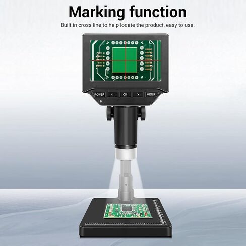 Digital Microscope with LED Lights and Photographic Video Playback Function for Electronic Repairs in Saudi Arabia
