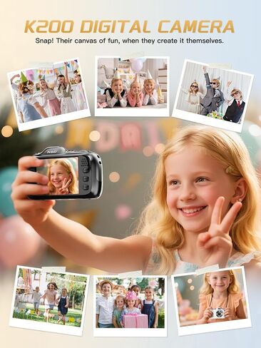 NBD 64MP Digital Cameras for Photography,4K Point and Shoot Camera,16X Zoom Compact Travel Cameras, Auto Focus Camera for Beginners Teens Kids and Lover Gift,Includes 64GB TF Card (Black) in Saudi Arabia