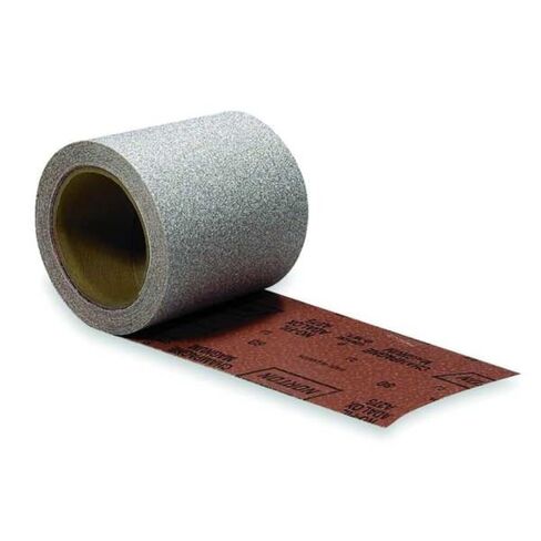 Norton A275OP PSA Adhesive Sandpaper Roll, 320 Grit Sandpaper, Woodworking and Automotive Sand Paper, 2-3/4 Inch Wide, Continuous Roll of 45 Yards in Saudi Arabia