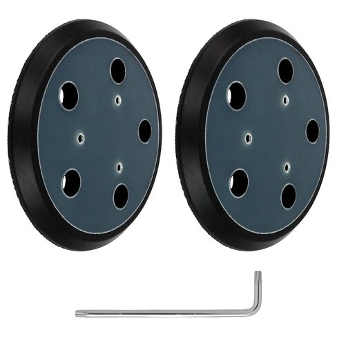 2 Pack 5 Inch 5 Hole Orbital Sander Replacement Pad Fits for Porter Cable 334 Type 1/2/3/4 5 inch ROS in Saudi Arabia