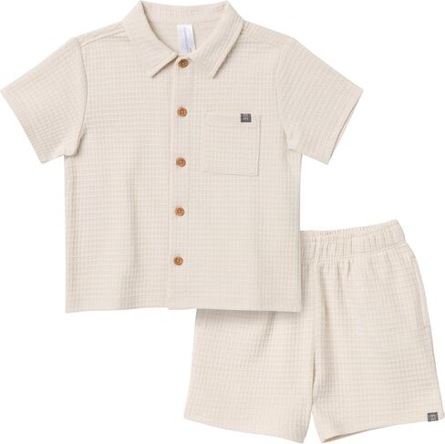 MODERNMOMENTS Baby Boys' 2-piece Resort Shirt & Short Set in Saudi Arabia
