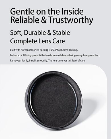 Lens Cap Protective Cover Full Metal Dustproof & Bumpproof for Sony RX100 VII,RX100 VI Series Lens Cap in Saudi Arabia