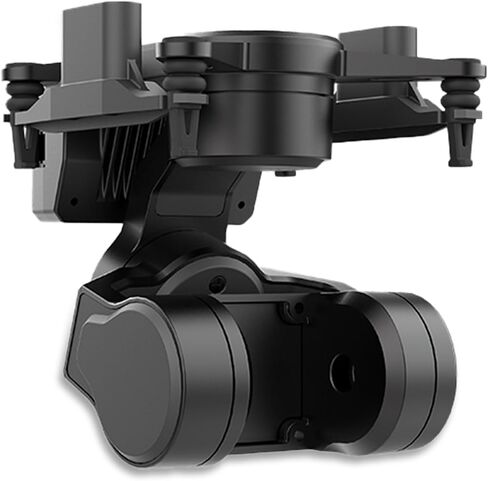 C-20T 3-Axis FPV Camera Gimbal,Pan Tilt Mount,FPV Head Tracking With UART,PWM Control for DJI O4 PRO Air unit O3 for Walksnail Avatar Moonlight Runcam Link For RC Car Airplanes Drone (O4 Lite Version) in Saudi Arabia