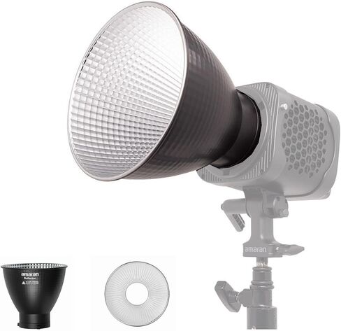 Amaran Reflector for Amaran Halo 600x 300x 200x Ray 360c 660c | Compatible with Other Bowens Mount LED Light in Saudi Arabia