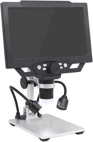 USB Microscope, Microscope 9 Inch HD Digital for Soldering Repair Magnification Electron with LED Light Illumination in Saudi Arabia