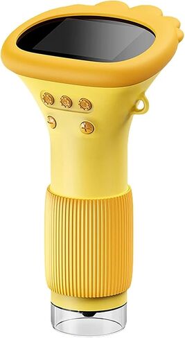 USB Microscope, Microscope, 1000x Handheld Digital Scope 2 Inch IPS Screen HD 2MP Lens Mini Portable with 8 LED Lights(White) in Saudi Arabia