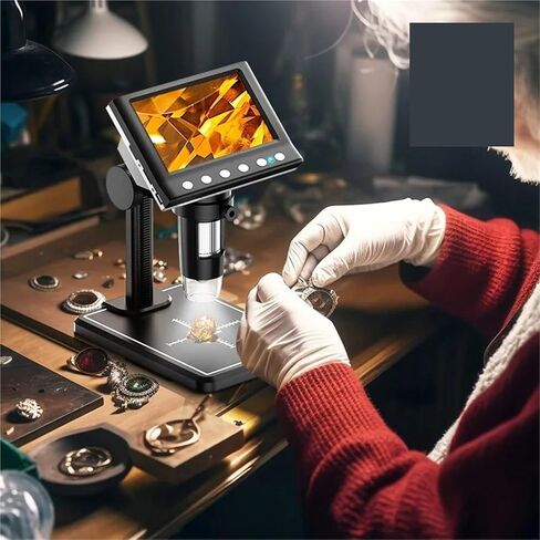 USB Microscope, Microscope, 4.3 Inch LCD Digital Scope in Saudi Arabia