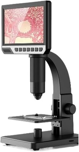 USB Microscope, Digital Microscope Scope 7 Inch Lab Biological Camera for Electronics Repair in Saudi Arabia