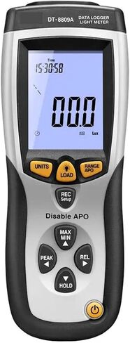 Light Meter, Professional Digital Light Meter 400,000 Lux High Precision LCD Brightness Tester in Saudi Arabia