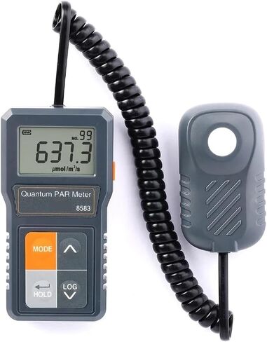 Light Meter, AZ8583 High Precision Full-Spectrum Illuminance Meter Detachable Plant Greenhouse Light Tester in Saudi Arabia