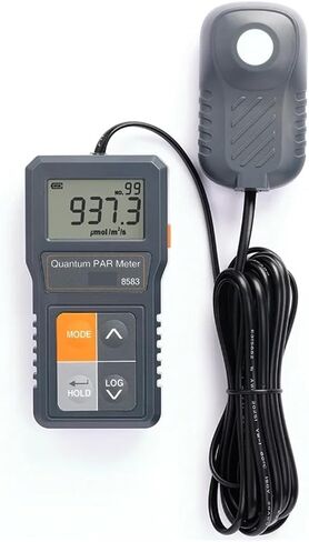 Light Meter, AZ8583 High Precision Full-Spectrum Illuminance Meter Detachable Plant Greenhouse Light Tester in Saudi Arabia